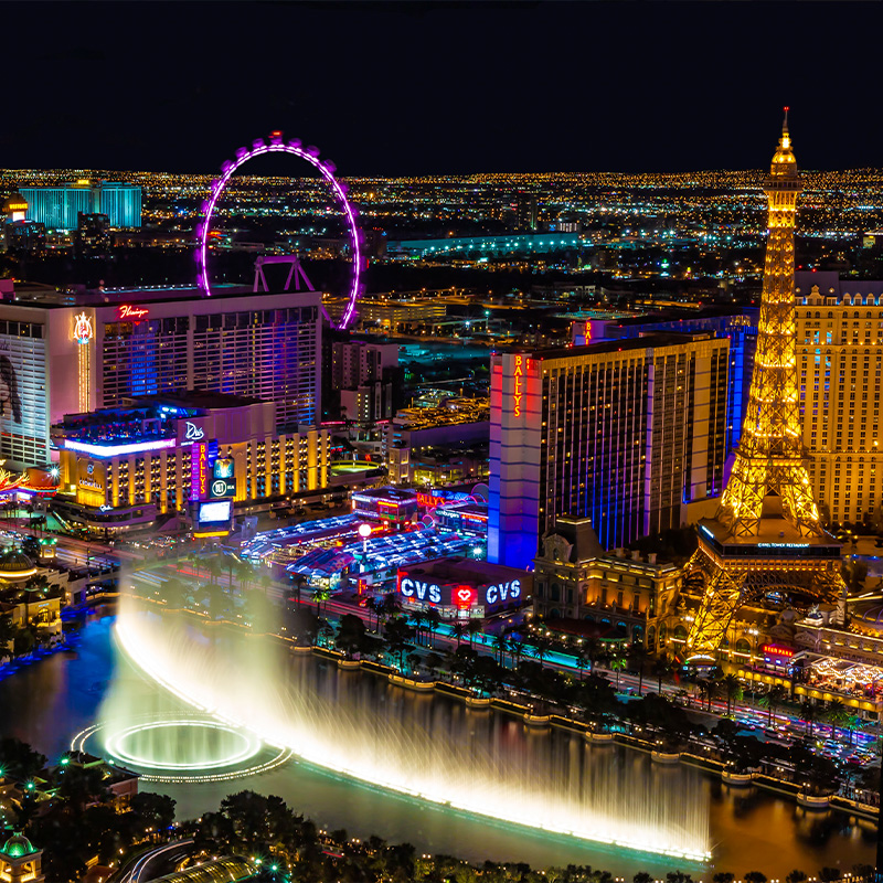 las-vegas riproduzione di nave vichinga che naviga in norvegia