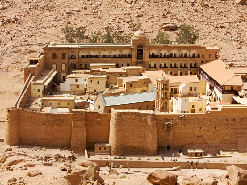 monastero-s-caterina Monastero di Santa Caterina nella penisola del Sinai - Egitto