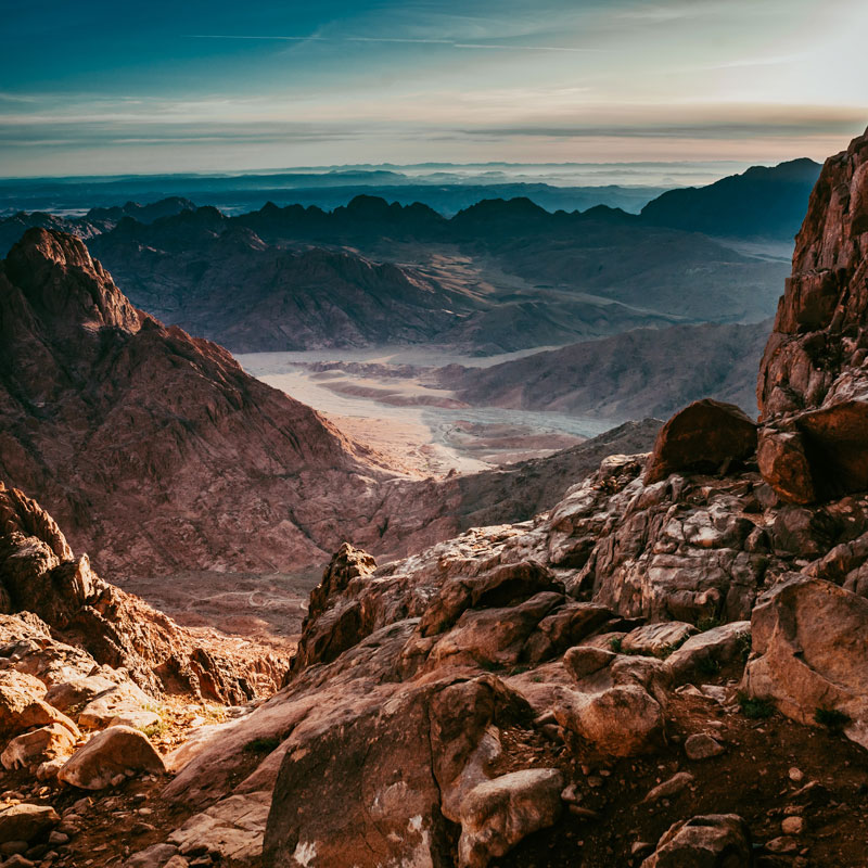 monte-sinai monte Sinai in Egitto