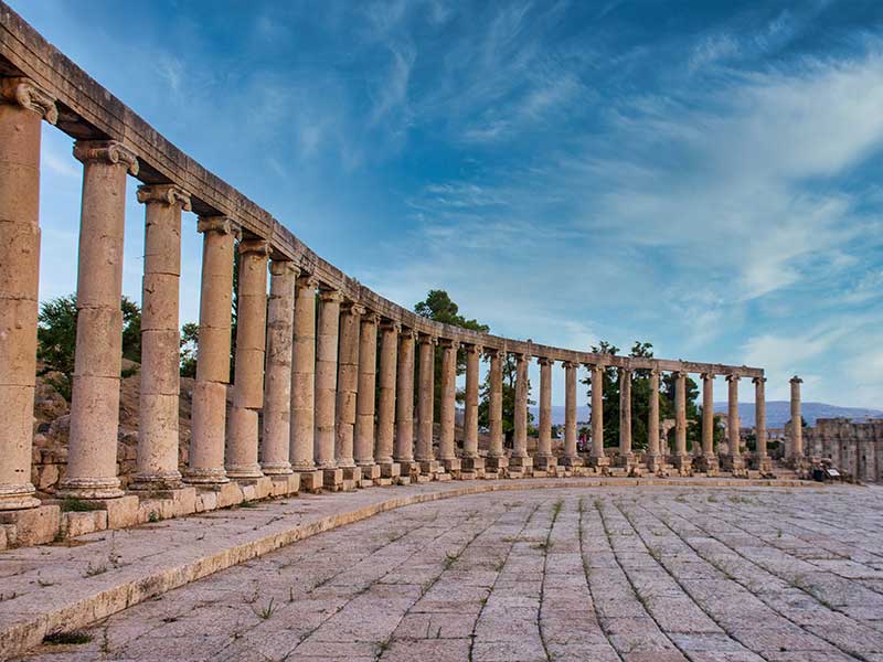 Antica città romana Jerash Antica città romana Jerash