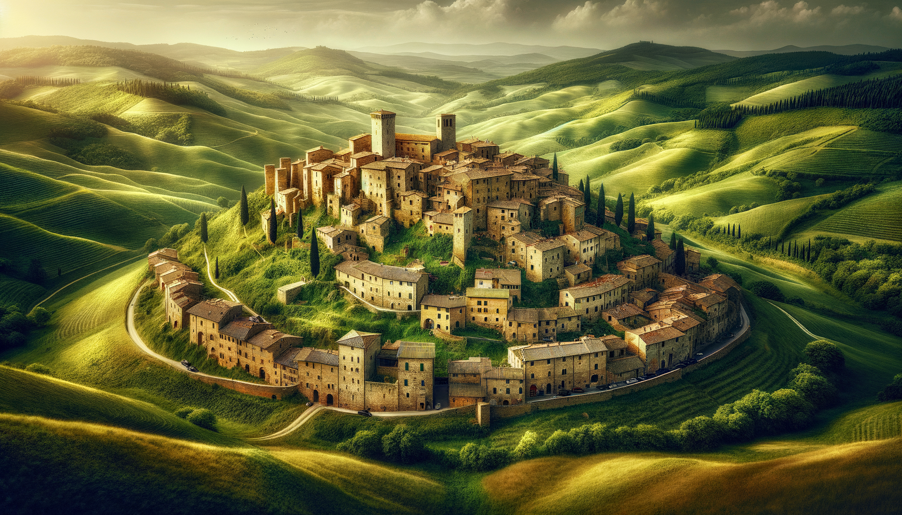 Monteriggioni: Un Borgo Medievale Intatto nel Cuore della Toscana