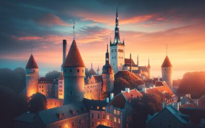 Fuga romantica a Tallin per Ferragosto: atmosfere medievali tra torri e luci