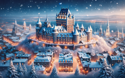 Alla scoperta di Québec in inverno: fiabe tra ghiaccio, castelli e luci nordiche
