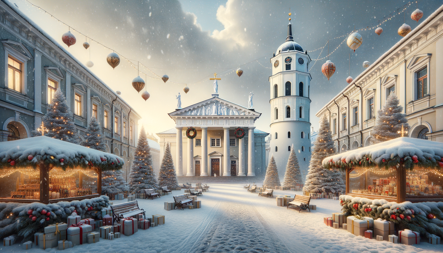 Tradizioni affascinanti di Vilnius per Natale: tra luci, canti e fiocchi di neve tradizioni natale vilnius