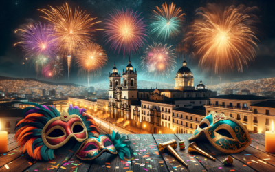 Celebra Capodanno a Quito: fuochi d’artificio, maschere e tradizioni sudamericane