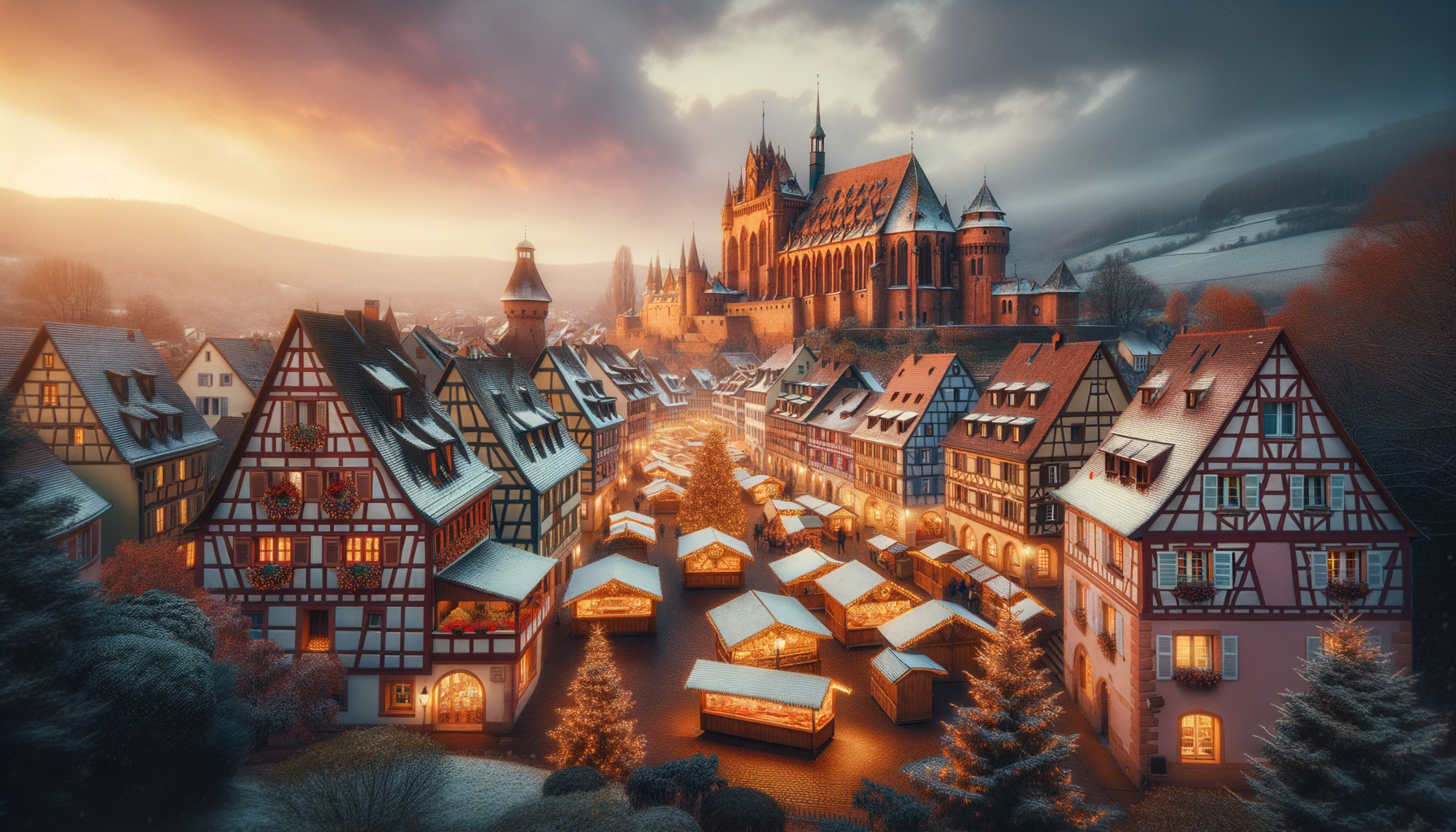 Mercatini e castelli incantati in Alsazia: dicembre tra favole e tradizione mercatini castelli alsazia natale