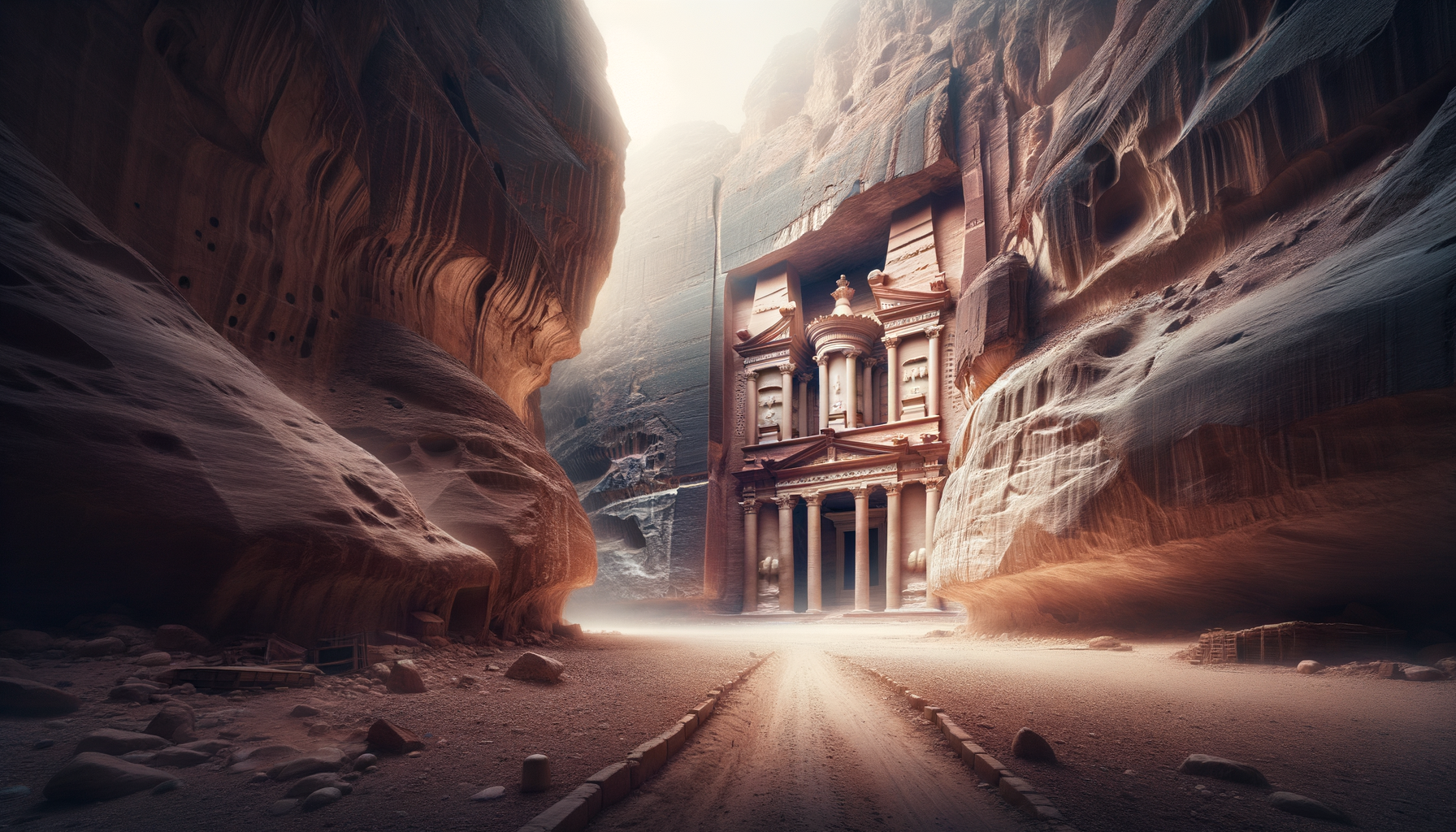 Ritorno a Petra d’inverno: la Giordania tra templi rosa e silenzi desertici petra inverno giordania