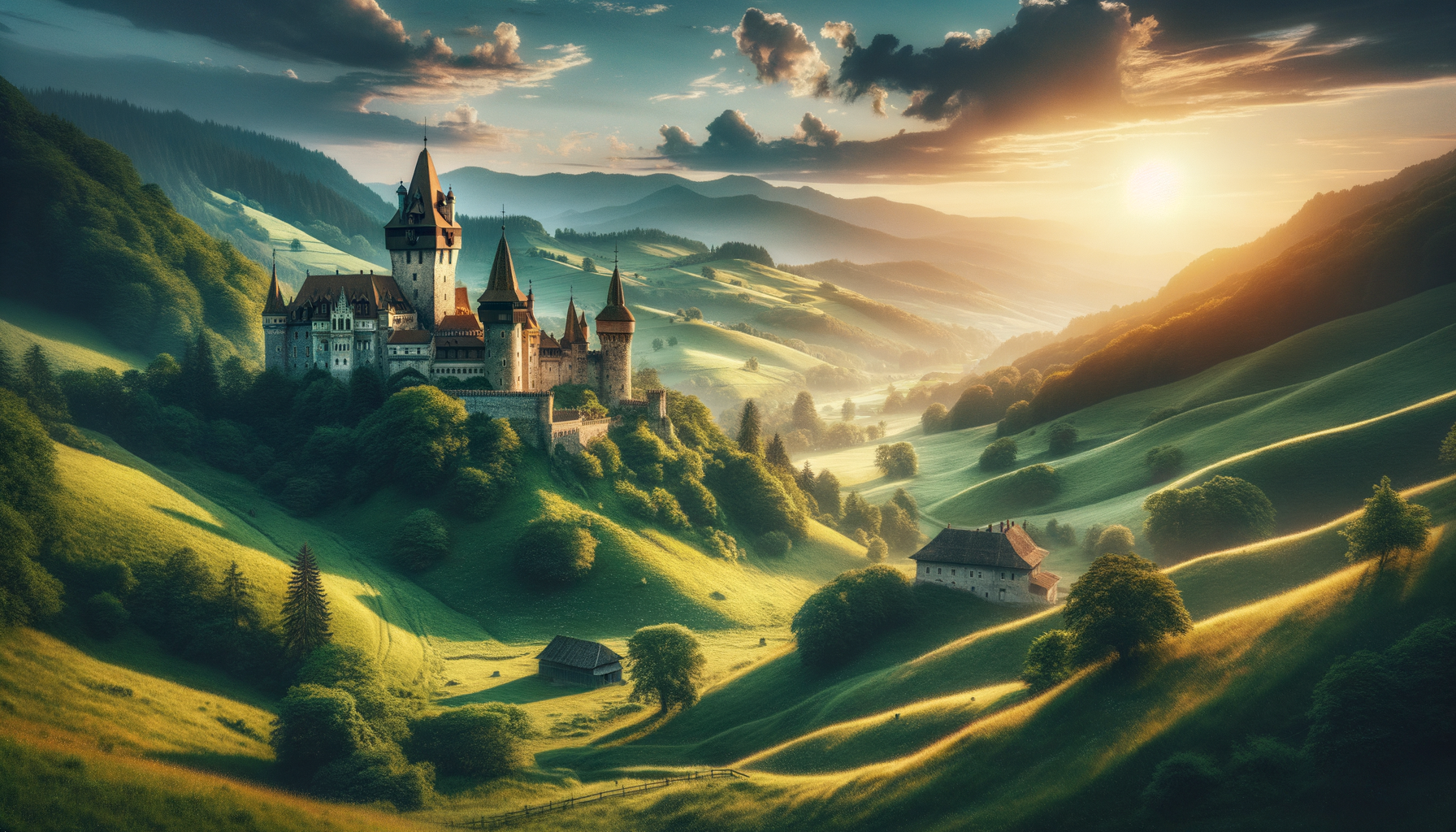 paesaggi estivi transilvania